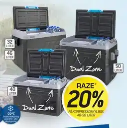 thansen 20% PÅ KOMPRESSORKYLBOX 40/50 LITER erbjuda