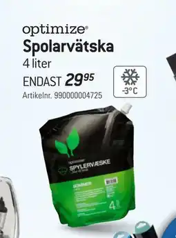thansen Spolarvätska erbjuda