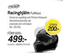thansen Racinghjälm erbjuda