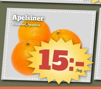 Bonum Matmarknad Apelsiner erbjuda