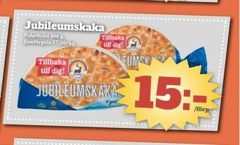 Bonum Matmarknad Jubileumskaka erbjuda