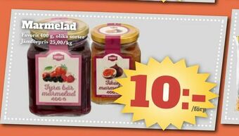 Bonum Matmarknad Marmelad erbjuda