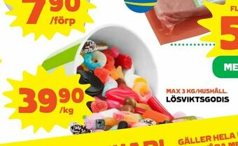 Coop Lösviktsgodis erbjuda