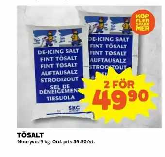 Coop Extra Tösalt erbjuda