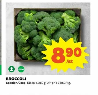 Coop Extra Broccoli erbjuda