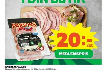 Coop Extra Smörgåspålägg erbjuda