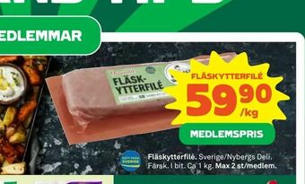 Coop Extra Fläskytterfilé erbjuda