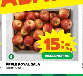 Coop Extra Äpple royal gala erbjuda