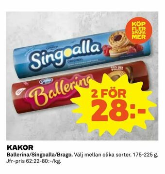 Coop Extra Kakor erbjuda