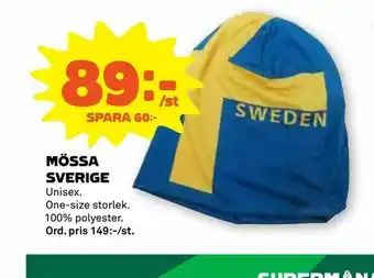Mössa sverige
