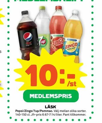 Coop Forum Läsk erbjuda