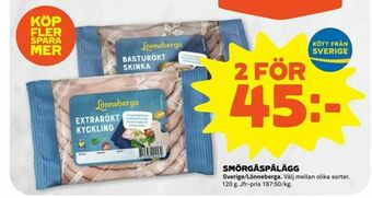 Coop Forum Smörgåspålägg erbjuda