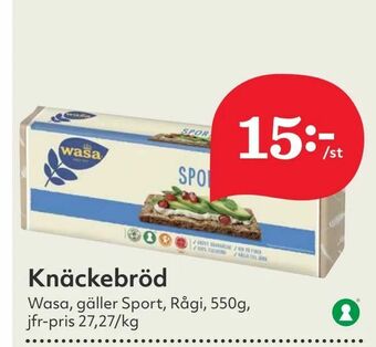 Hemköp Knäckebröd erbjuda
