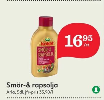 Hemköp Smör-& rapsolja erbjuda