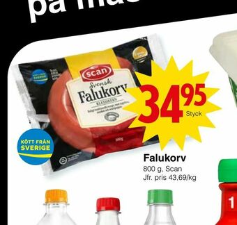 Matöppet Falukorv erbjuda