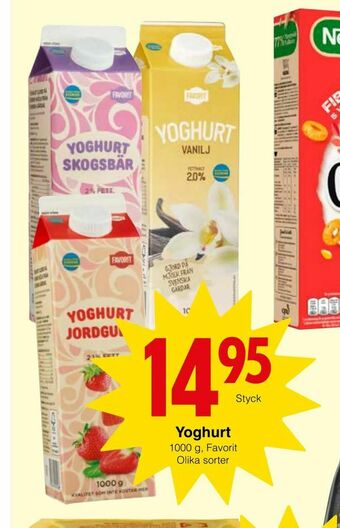 Matöppet Yoghurt erbjuda