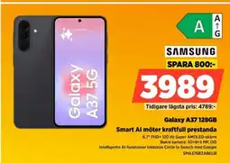 Power Samsung galaxy a37 128gb smart al möter kraftfull prestanda erbjuda