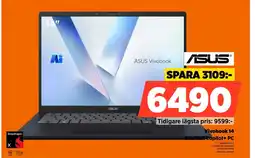 Power ASUS Vivobook 14 Kraftfull Copilot+ PC erbjuda