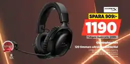 Power Hyper gamingheadset 120 timmars ultralah batteritid erbjuda