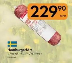 Snabbgross GASTRINO Hamburgerfärs erbjuda