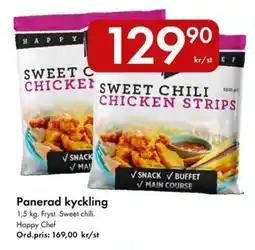 Snabbgross HAPPY CHEF Panerad kyckling erbjuda