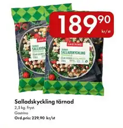 Snabbgross GASTRINO Salladskyckling tärnad erbjuda