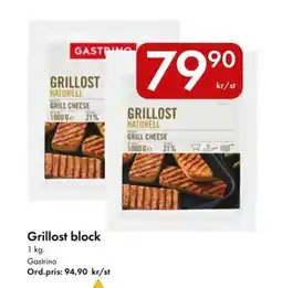 Snabbgross GASTRINO Grillost block erbjuda