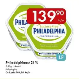 Snabbgross PHILADELPHIA Philadelphiaost 21 % erbjuda