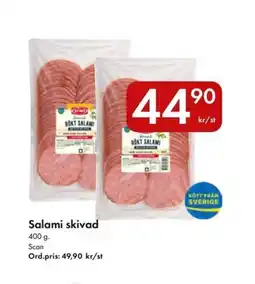 Snabbgross SCAN Salami skivad erbjuda