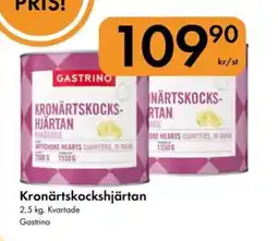 Snabbgross GASTRINO Kronärtskockshjärtan erbjuda