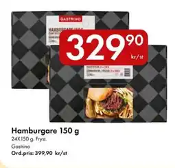 Snabbgross GASTRINO Hamburgare erbjuda