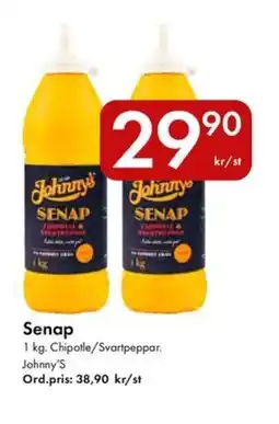 Snabbgross JOHNNY'S Senap erbjuda
