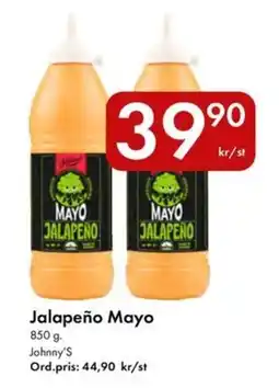 Snabbgross JOHNNY'S Jalapeño mayo erbjuda