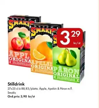 Snabbgross SMAKIS Stilldrink erbjuda