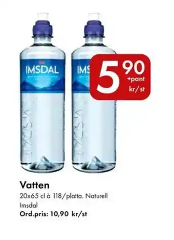Snabbgross IMSDAL Vatten erbjuda