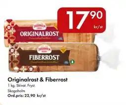 Snabbgross SKOGAHOLM Originalrost & fiberrost erbjuda