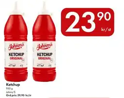 Snabbgross JOHNNY'S Ketchup erbjuda