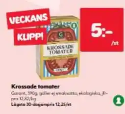 Hemköp Krossade tomater erbjuda