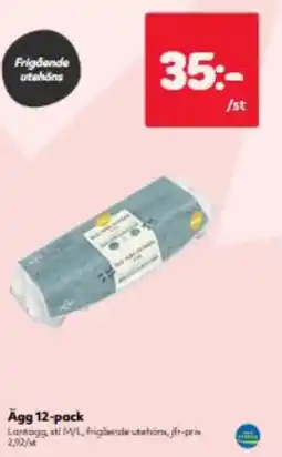 Hemköp Ägg 12-pack erbjuda
