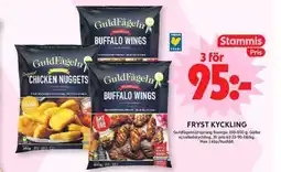 ICA Maxi GULDFÅGELN Fryst kyckling erbjuda