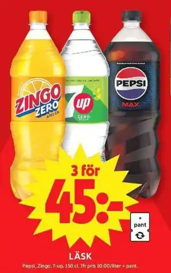 ICA Maxi Läsk erbjuda