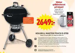 ICA Maxi WEBER Kolgrill master-touch E-5750 erbjuda
