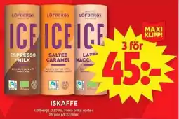 ICA Maxi LÖFBERGS Iskaffe erbjuda