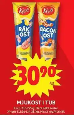 ICA Maxi KAVLI Mjukost i tub erbjuda