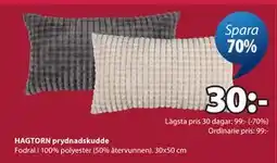 JYSK HAGTORN prydnadskudde erbjuda