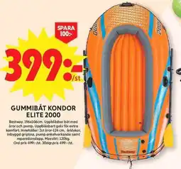 ICA Maxi BESTWAY Gummibåt kondor elite 2000 erbjuda