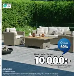 JYSK STAVERN loungeset erbjuda