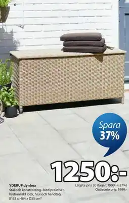 JYSK YDERUP dynbox erbjuda