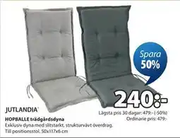 JYSK HOPBALLE trädgårdsdyna erbjuda
