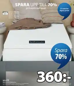 JYSK WELLPUR FRYA bäddmadrass erbjuda